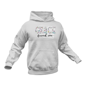 Grace Found Me Christian Hoodie