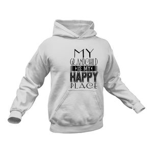 Grandparent Happy Place Hoodie - Best Birthday Gift Idea or Christmas Present