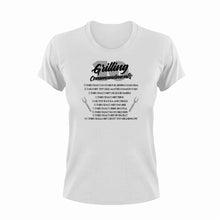 Load image into Gallery viewer, 10 Grilling commandments T-ShirtBraai, camping, dad, Dad Jokes, fatherhood, Fathers day, Grilling, Ladies, Mens, Unisex
