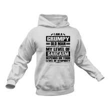 Load image into Gallery viewer, Sarcasm Grumpy Old Man Hoodie
