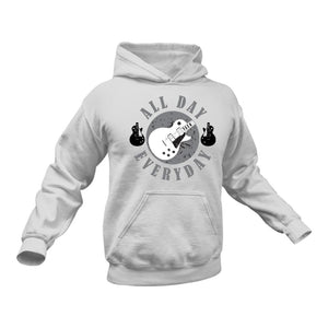 Guitar Themed Hoodie - This Could Make a Great Gift Idea