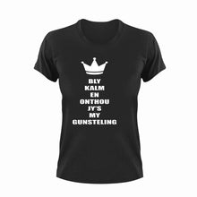 Load image into Gallery viewer, Bly Kalm En Onthou Jys My Gunsteling Afrikaans T-Shirt
