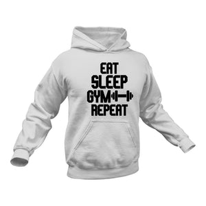 Eat Sleep Gym Repeat Hoodie