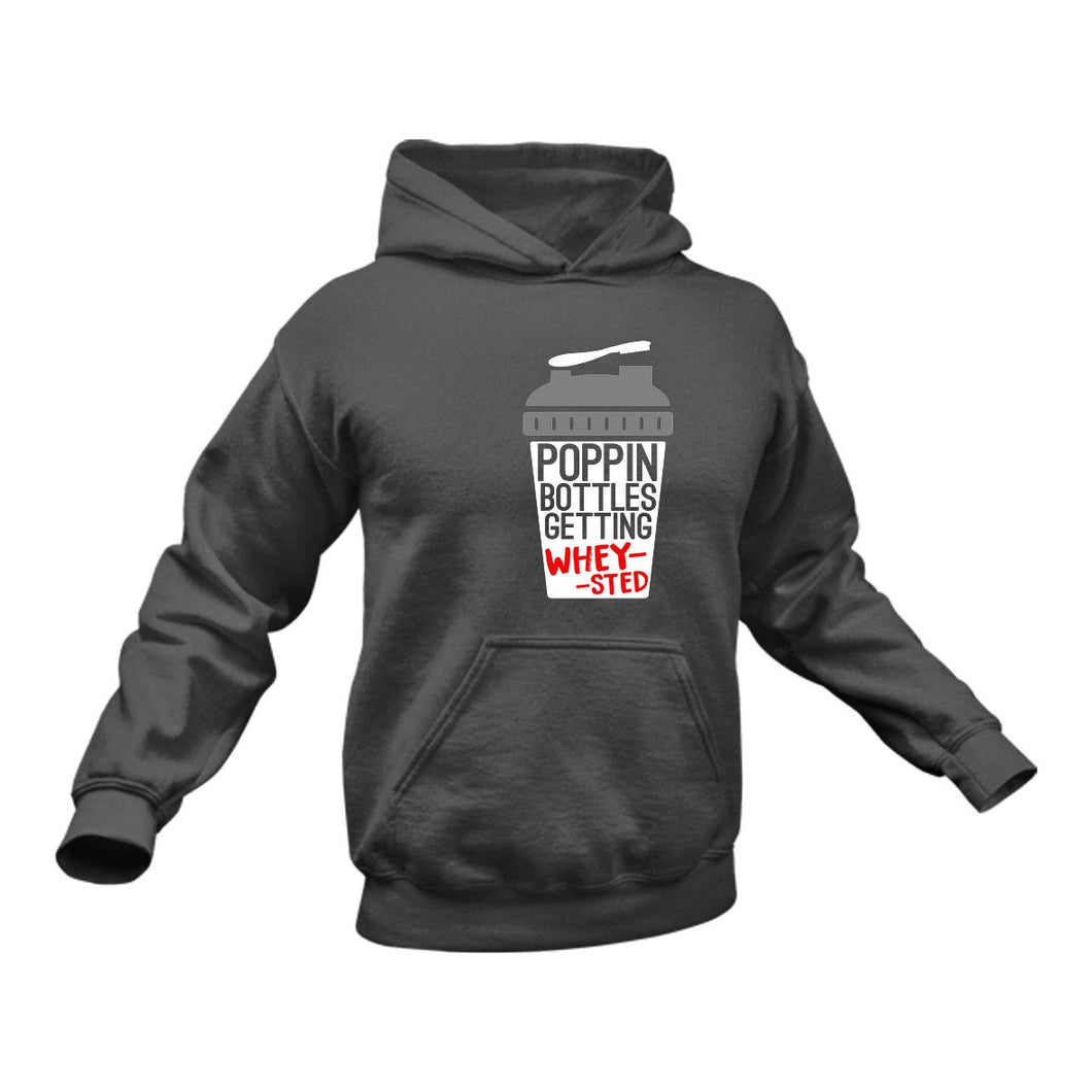 Gym Poppin Bottles Hoodie Gift Idea for a Birthday or Christmas