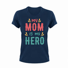 Load image into Gallery viewer, Hero Mom Unisex Navy T-Shirt Gift Idea 130
