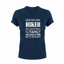 Load image into Gallery viewer, Strong Hiker T-ShirtBehind every, family, Hike, hiker, hiking, Ladies, Mens, strong, Unisex
