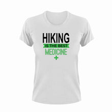 Load image into Gallery viewer, Hiking is the best medicine T-ShirtAdventure, Hike, hiker, hiking, Ladies, medicine, Mens, the best medicine, Unisex
