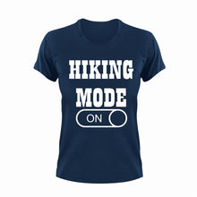 Load image into Gallery viewer, Hiking Mode ON T-ShirtAdventure, Hike, hiking, Ladies, Mens, Mode On, rock-climbing, Unisex
