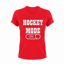 Load image into Gallery viewer, Hockey Mode ON T-ShirtHockey, Ladies, Mens, Mode On, sport, Unisex
