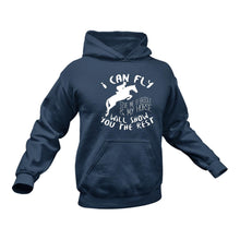 Load image into Gallery viewer, I can Fly Horse Hoodie
