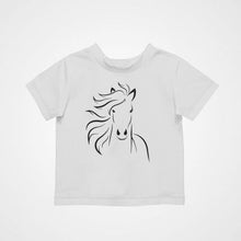 Load image into Gallery viewer, Horse Facing Front Kids T-Shirt
