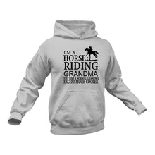 Load image into Gallery viewer, Horse Riding, Hoodie, Grandma Gift, Gift for Grandmother, Gift Ideas for Grandma, Grandma Birthday Gifts
