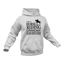 Load image into Gallery viewer, Horse Riding, Hoodie, Grandma Gift, Gift for Grandmother, Gift Ideas for Grandma, Grandma Birthday Gifts
