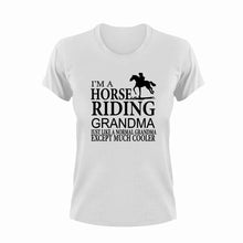 Load image into Gallery viewer, I&#39;m a horse riding grandma T-Shirt
