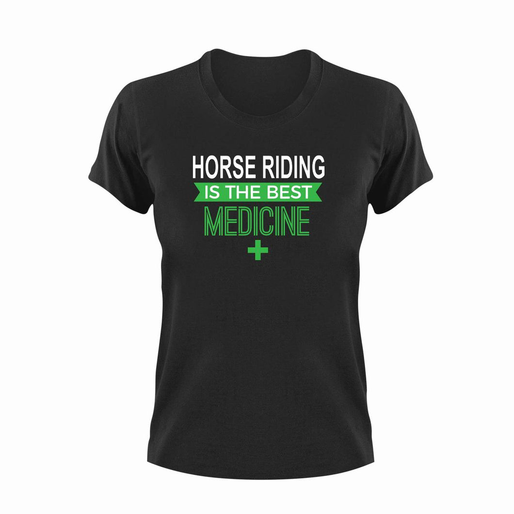 Horse Riding is the best medicine T-Shirthorse, horse riding, horses, Ladies, medicine, Mens, ride, riding, sport, the best medicine, Unisex