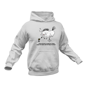 Horses are only Afraid of 2 Things Hoodie