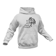 Load image into Gallery viewer, It&#39;s All About Horses Hoodie - Horse Gift, Gifts for Horse Lovers, Equestrian Gifts, Equestrian Gifts for Her
