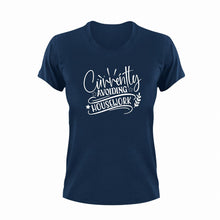 Load image into Gallery viewer, Currently Avoiding Housework T-Shirthouse, Ladies, Mens, Unisex
