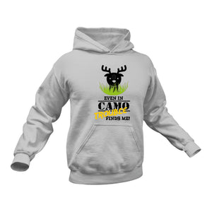 Even In Camo Trouble Finds Me Hoodie