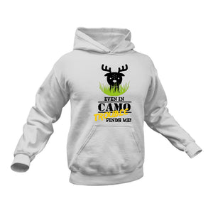 Even In Camo Trouble Finds Me Hoodie