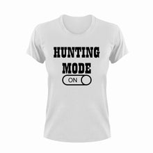 Load image into Gallery viewer, Hunting Mode ON T-Shirthunt, hunter, hunting, Ladies, Mens, Mode On, sport, Unisex
