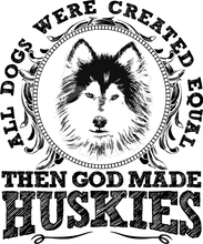 Load image into Gallery viewer, Huskies Themed Hoodie - This Could Make a Great Gift Idea
