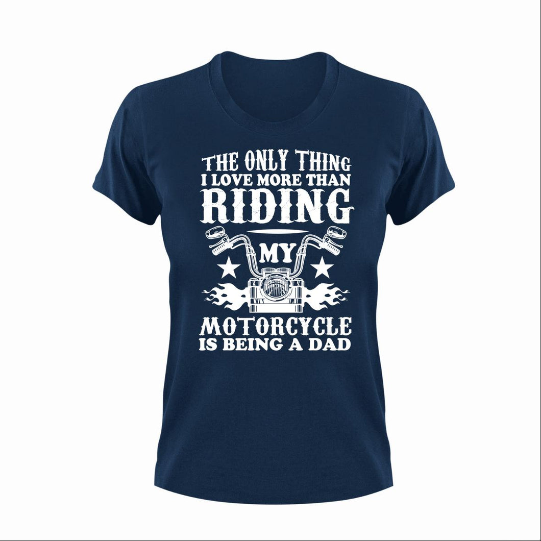 I Love More Than Riding Unisex NavyT-Shirt Gift Idea 132