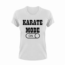 Load image into Gallery viewer, Karate Mode ON T-Shirtfighting, karate, Ladies, Mens, Mode On, sport, Unisex

