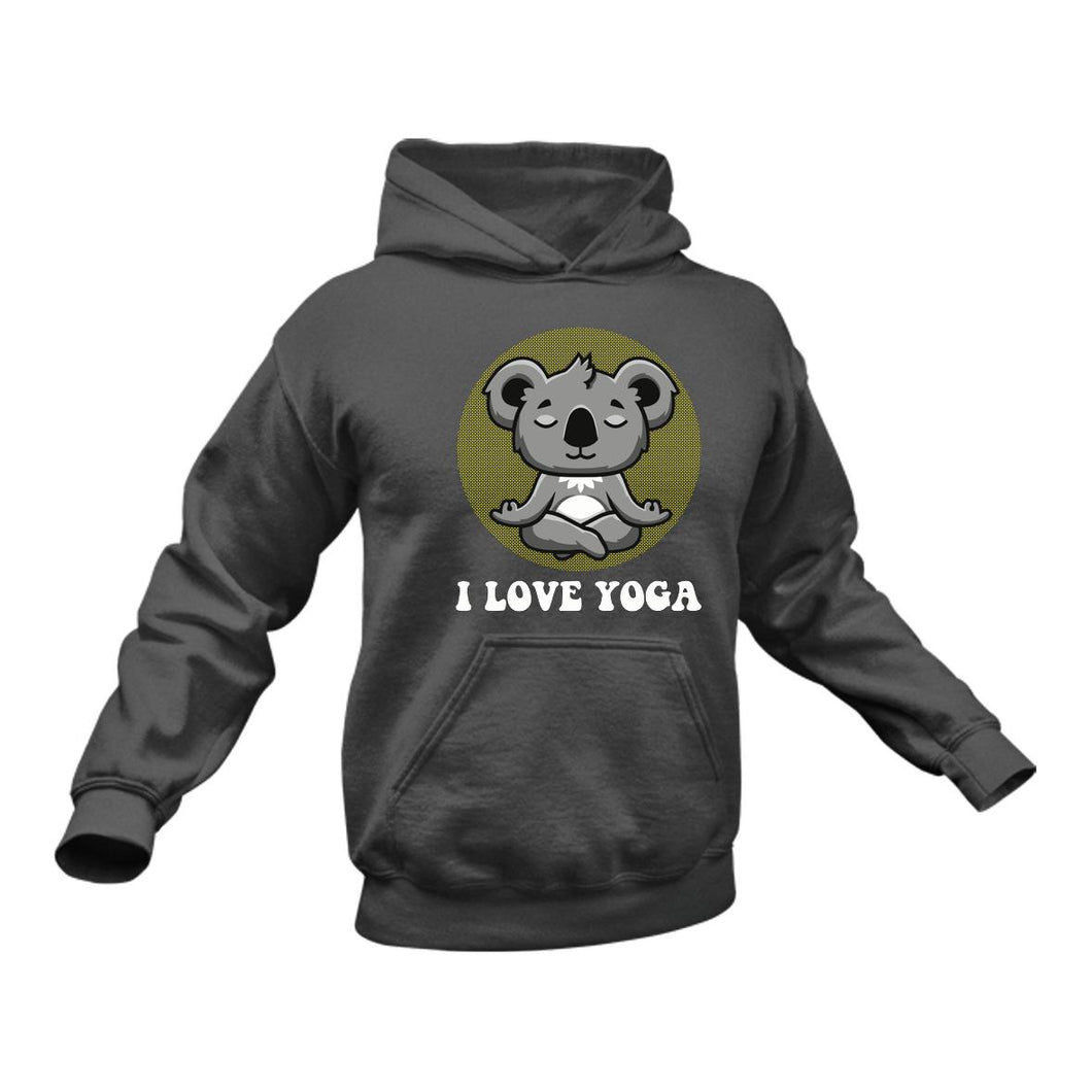 I Love Koala Yoga Hoodie