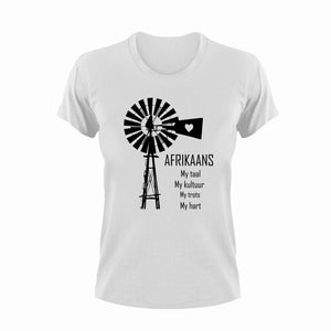 Afrikaans My Taal My Kultuur Afrikaans T-Shirt