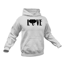 Load image into Gallery viewer, Love Elephants Hoodie - Birthday Gift Idea or Christmas Present
