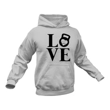 Load image into Gallery viewer, Love Kettleballs Hoodie - Birthday Gift Idea or Christmas Present
