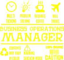 Load image into Gallery viewer, Business Operations Manager Hoodie - Best Entrepreneur Gift Idea
