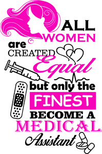 Medical Assistant Themed Hoodie - This Could Make a Great Gift Idea