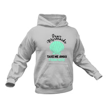 Load image into Gallery viewer, Mermaids Take me Away Cotton Hoodie - Unique Gift Idea
