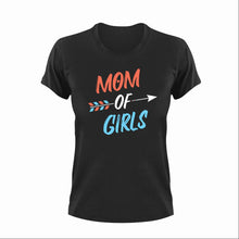 Load image into Gallery viewer, Mom Of Girls Unisex T-Shirt Gift Idea 130

