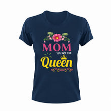 Load image into Gallery viewer, Mom Queen Unisex Navy T-Shirt Gift Idea 130
