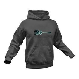 Nature Guitar Hoodie . Best Birthday Gift or Christmas Present