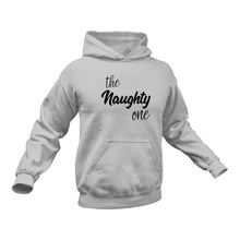 Load image into Gallery viewer, Naughty One Hoodie - Bachorelette Party Ideas Bride to Be Bridesmaid
