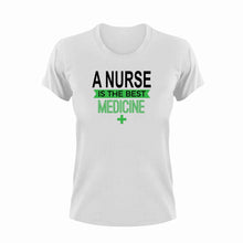 Load image into Gallery viewer, A Nurse is the best medicine T-ShirtLadies, medicine, Mens, night nurses, nurse, the best medicine, Unisex
