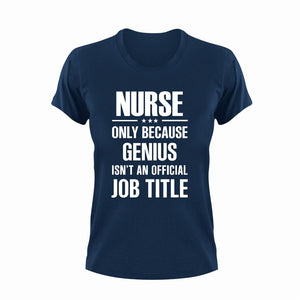 Genius Nurse T-ShirtGenius, Ladies, medical, medicine, Mens, night nurses, nurse, Unisex