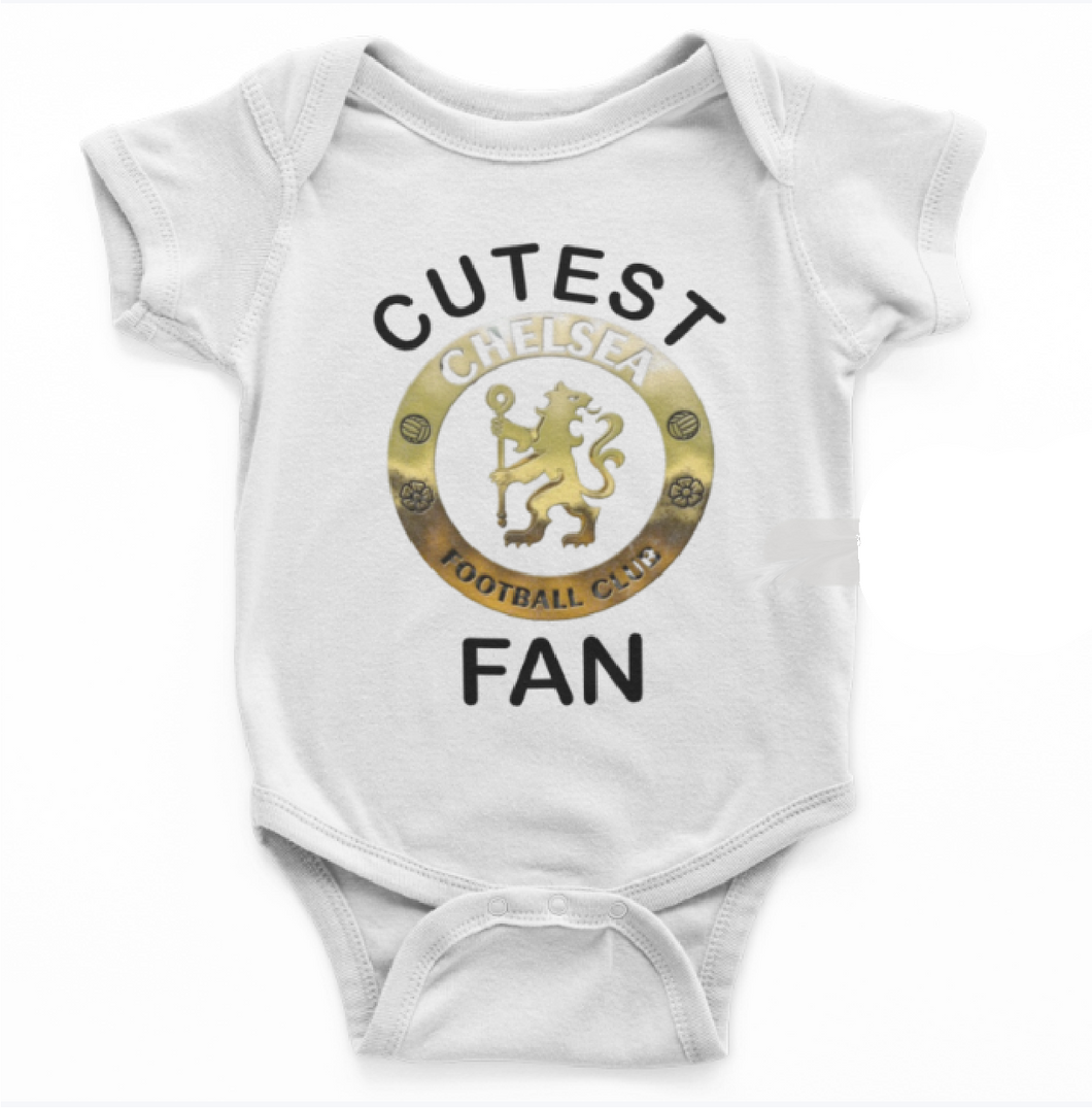 Custom Chelsea Fan Baby Vest