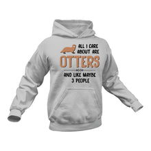 Load image into Gallery viewer, Otters Themed Hoodie - This Could Make a Great Gift Idea
