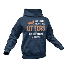 Load image into Gallery viewer, Otters Themed Hoodie - This Could Make a Great Gift Idea
