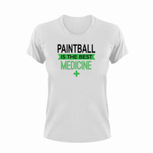 Load image into Gallery viewer, Paintball is the best medicine T-ShirtLadies, medicine, Mens, paint, paintball, sport, the best medicine, Unisex
