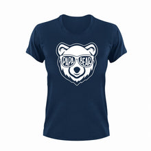 Load image into Gallery viewer, Pap Bear Unisex Navy T-Shirt Gift Idea 137
