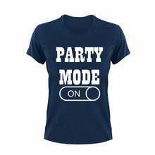 Load image into Gallery viewer, Party Mode ON T-ShirtAdventure, bachelorette party, Ladies, Mens, Mode On, party, Unisex
