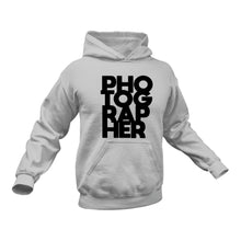 Load image into Gallery viewer, Photographer Cotton Hoodie - Unique Gift Idea
