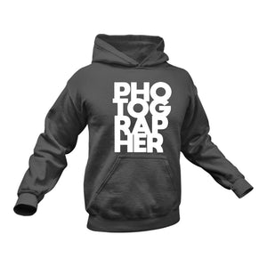 Photographer Cotton Hoodie - Unique Gift Idea