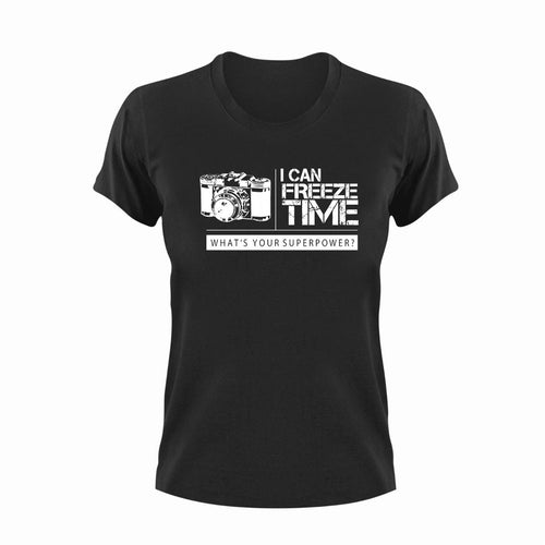 I can freeze time T-ShirtLadies, Mens, photo, photographer, photography, Unisex